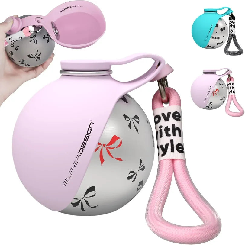 Portable Dog Water Bottle with Bowl Main image