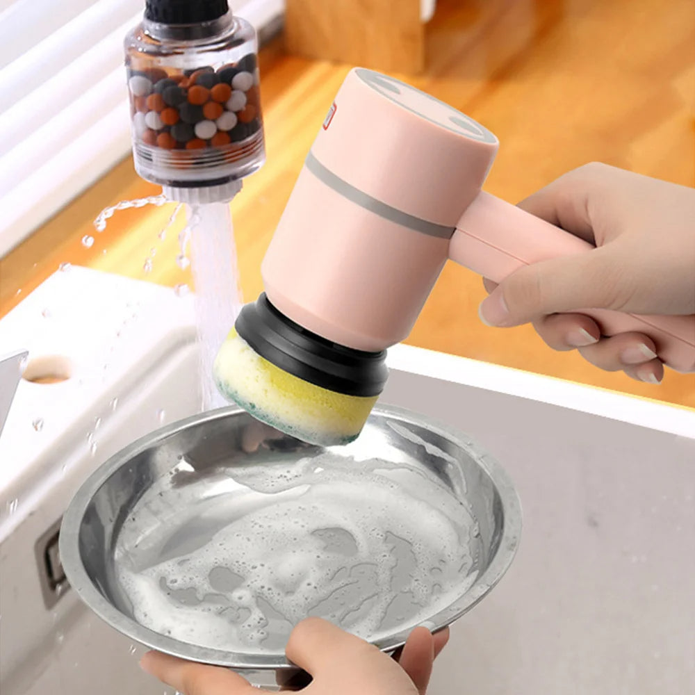 Electric Cleaning Dish Brush Main image