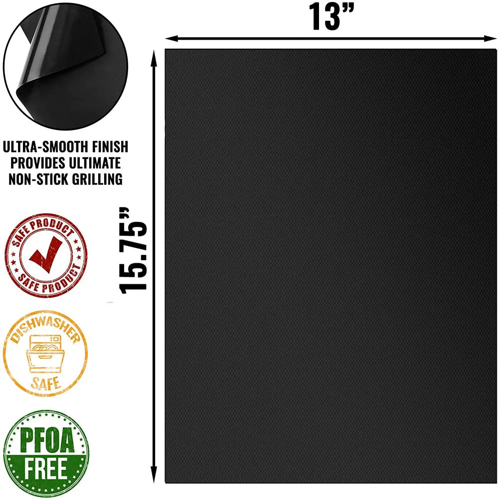 Non-Stick BBQ Grill Mat Secondary image