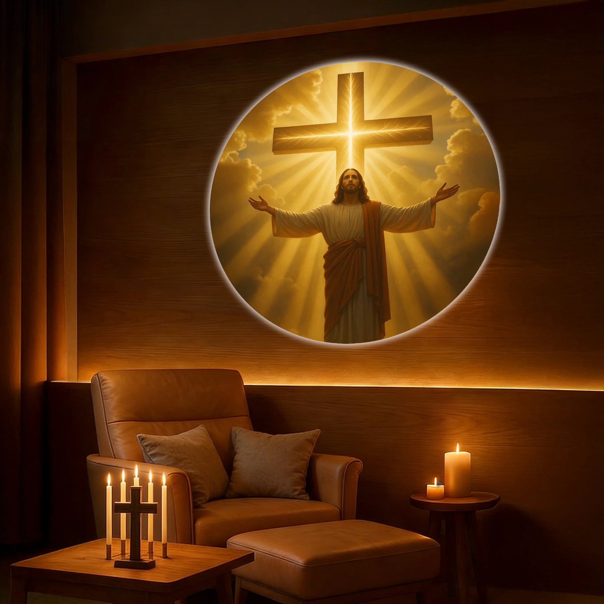 USB Christian Images Projector