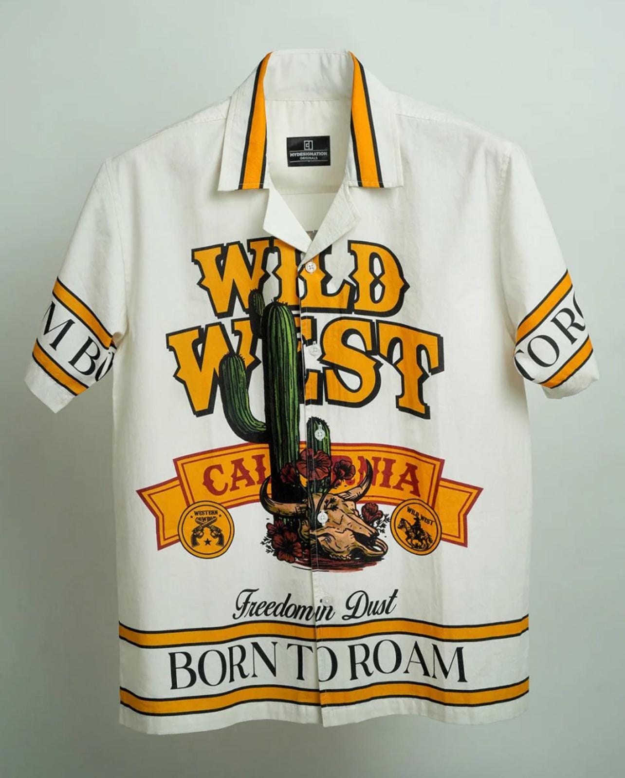 Men style summer shirt Wild beast Main image