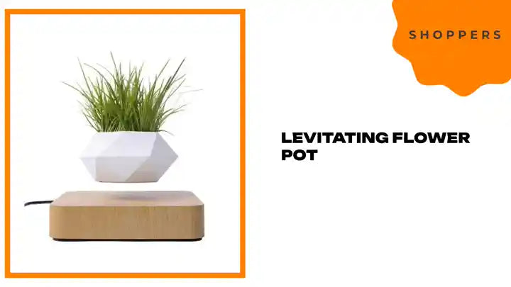Levitating Flower Pot by@Outfy